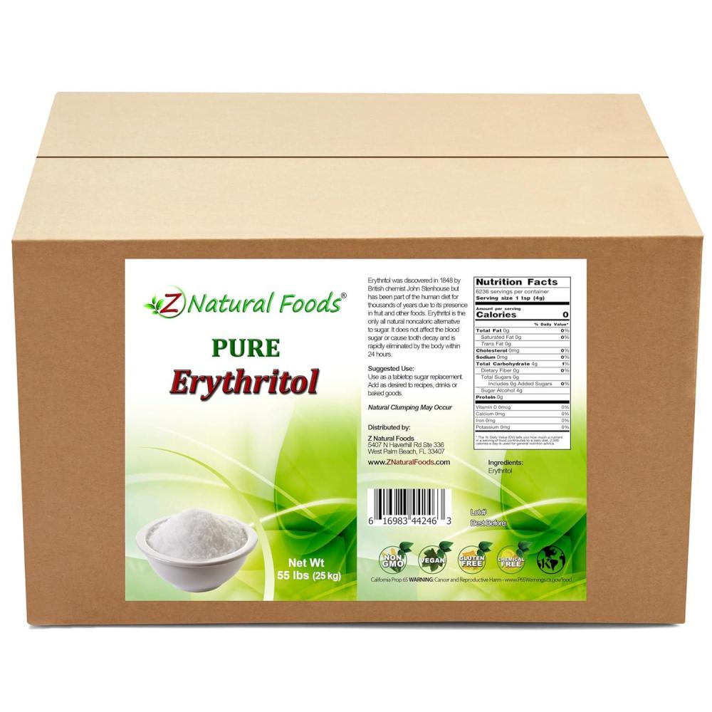 image:imageErythritol  10 lbs 1133 servings Zero Calorie Natural Sweetener  Low Glycemic Alternative Sugar Substitute  Great for Baking Coffee Tea Shakes  NonGMO GlutenFree880 Ounce Pack of 1