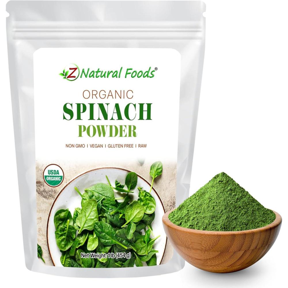 image:imageOrganic Beet Root Powder Red Superfood Supplement for Drinks Juice Smoothies Recipes All Natural Vegan Non GMO Gluten Free Kosher Bulk 5 lb SizeSpinach