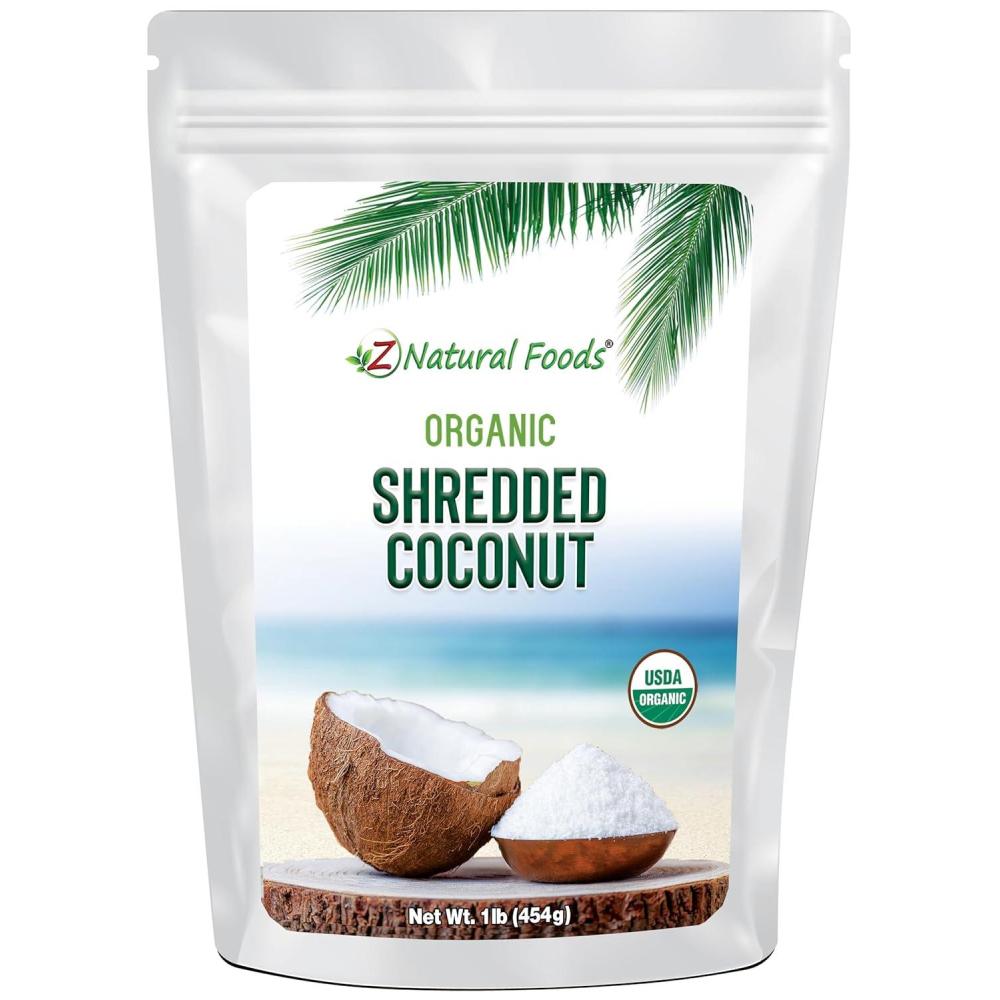 image:imageOrganic Shredded Coconut  Bulk 5 lb Size  Unsweetened Macaroon Cut  Finely Cut Dried Flakes For Baking Snacks amp Recipes  Raw Vegan Gluten Free Non GMO1 Pounds