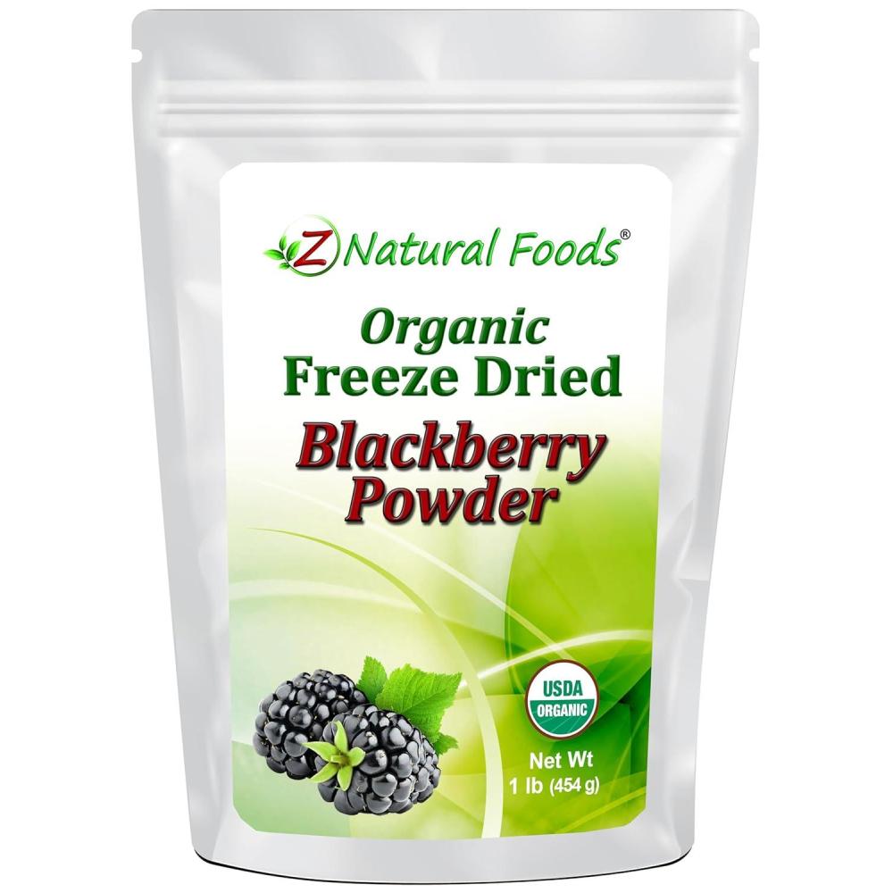 image:imagePremium Organic Acai Berry Powder  1 lb  Freeze Dried Superfood  Grown In Brazil  Amazing Fruit Powder For Juice Smoothie Drink Recipe or Shake  Raw Vegan Gluten Free Non GMOBlackberry