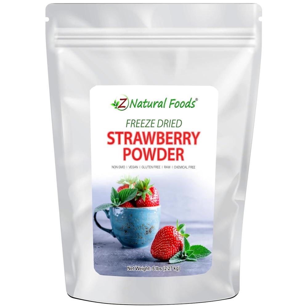 image:imagePremium Organic Acai Berry Powder  1 lb  Freeze Dried Superfood  Grown In Brazil  Amazing Fruit Powder For Juice Smoothie Drink Recipe or Shake  Raw Vegan Gluten Free Non GMOStrawberry