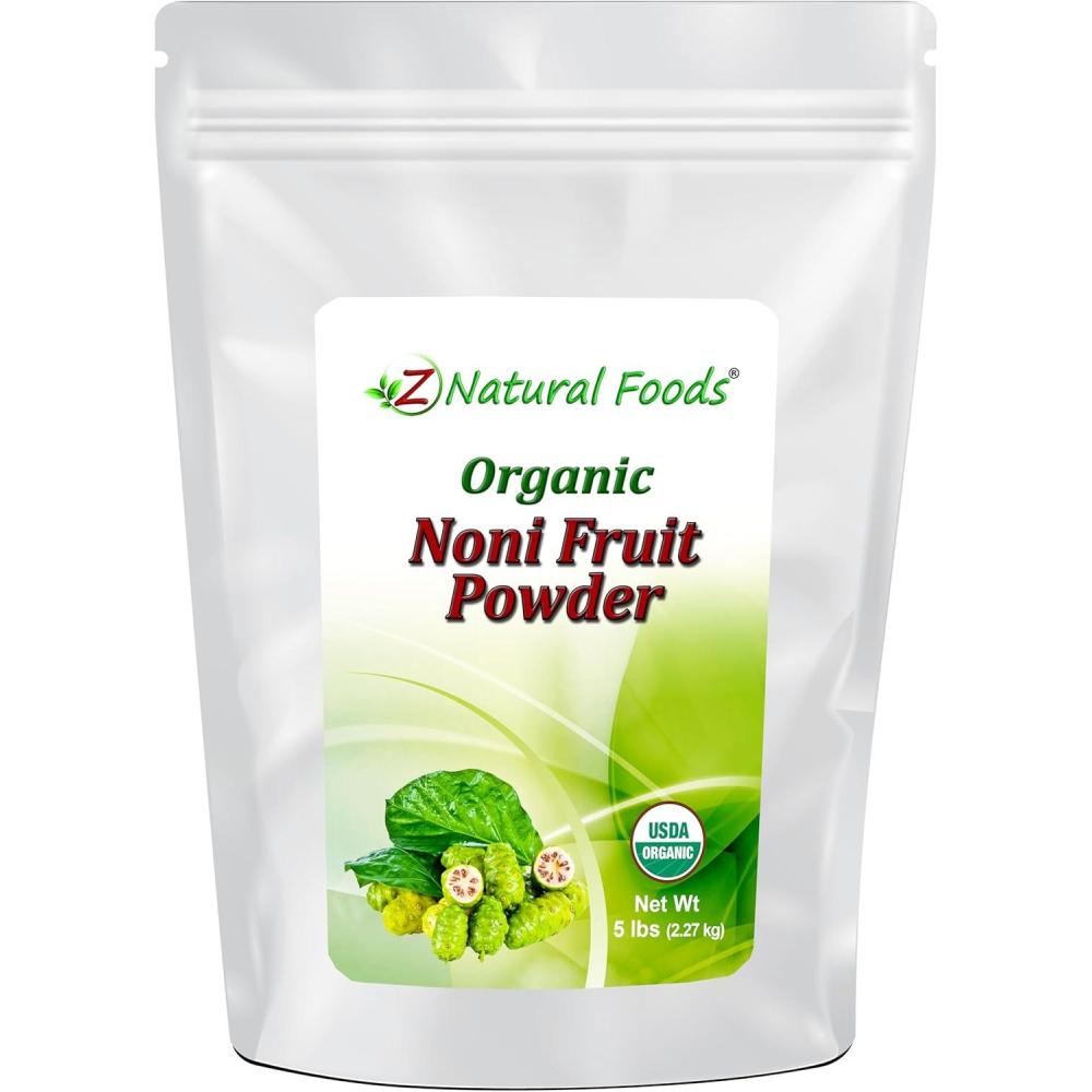 image:imageZ Natural Foods Noni Fruit Powder  Organic Raw NonGMO GlutenFree Superfood  Supports Healthy Digestion amp Energy  Packed with Essential Nutrients amp Antioxidants  Mix with Drinks amp Recipes 1 lb80 Ounce Pack of 1