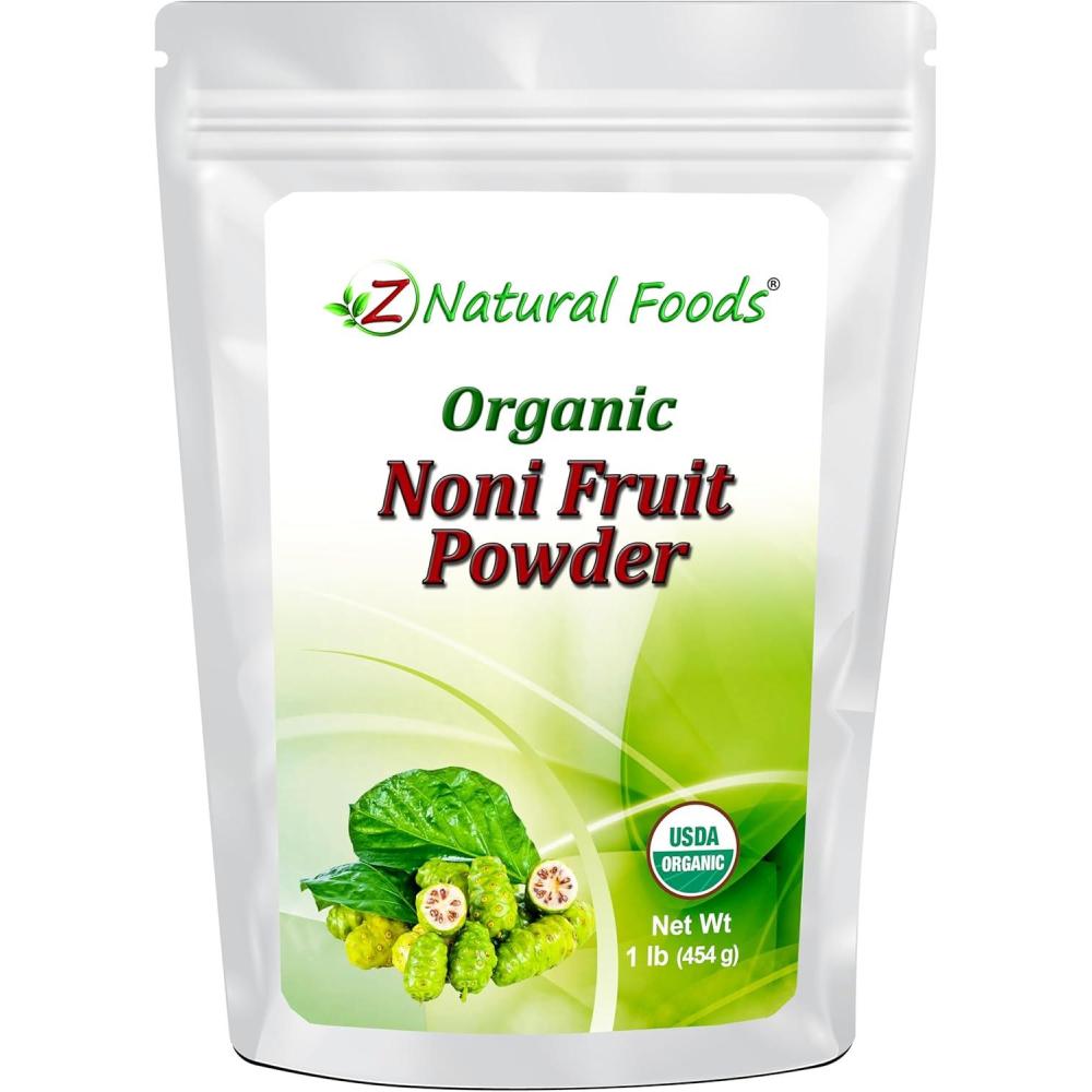image:imageZ Natural Foods Noni Fruit Powder  Organic Raw NonGMO GlutenFree Superfood  Supports Healthy Digestion amp Energy  Packed with Essential Nutrients amp Antioxidants  Mix with Drinks amp Recipes 1 lb16 Ounce Pack of 1
