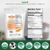 Organic Beet Root Powder – Red Superfood Supplement for Drinks, Juice, Smoothies Recipes – All Natural, Vegan, Non GMO, Gluten Free, Kosher – Bulk 5 lb Size(Carrot)