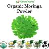 Organic Moringa Oleifera Leaf Powder – 100% Pure, Raw, Non GMO, Vegan Kosher – Amazing in Smoothies, Drinks, Tea, Juice Recipes – Energizing Green Superfood Packed with Vitamins Minerals – 6 oz