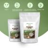 Organic Mushroom Coffee – Instant Superfood Mix of Lion’s Mane + Cordyceps + Chaga + Coffee – Lightly Sweetened With Cashew Milk + Stevia – Vegan Gluten Free – 1lb(Mushroom Coffee)
