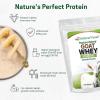 Z Natural Foods Goat Whey Protein Powder Concentrate – Undenatured, Unflavored, Pasture Raised Whey – Clean Goat Protein Powder with Vital Proteins for Weight Management, Immune Support, Fitness, 5 lb(Unflavoured)