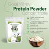 Z Natural Foods Goat Whey Protein Powder Concentrate – Undenatured, Unflavored, Pasture Raised Whey – Clean Goat Protein Powder with Vital Proteins for Weight Management, Immune Support, Fitness, 5 lb(Unflavoured)