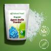 Z Natural Foods Organic Agave Inulin Powder, Natural Fiber Supplement, Prebiotic Superfood Powder for Drinks, Smoothies, and Recipes, Raw, Non-GMO, Vegan, Gluten-Free, Kosher, 1 lb(1.0 Pounds)