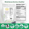 Z Natural Foods Organic Banana Flakes – Crisp Ripe Bananas for Potassium & Fiber Support, Digestive Health, Skin Glow – Natural Flavor & Dried Flake, Mix in Smoothies Yogurt Cereal & Recipes, 5 lbs(5 Pounds)