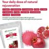 Z Natural Foods Organic Black Currant Juice Powder, Superfood Berry Supplement, Mix In Smoothies, Shakes, Tea, Cooking & Baking Recipes, Non GMO, Gluten Free, Vegan, Kosher, 1 lb(Pomegranate Juice)