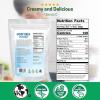 Z Natural Foods Organic Coconut Milk Powder – All-Natural Vegan Dairy-Free Alternative with MCTs – Unsweetened Coconut Creamer for Coffee & Smoothies – Gluten-Free, Non-GMO, 1 lb(Goat Milk)