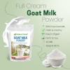 Z Natural Foods Organic Coconut Milk Powder – All-Natural Vegan Dairy-Free Alternative with MCTs – Unsweetened Coconut Creamer for Coffee & Smoothies – Gluten-Free, Non-GMO, 1 lb(Goat Milk)