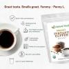 Z Natural Foods Organic Instant Coffee Powder – Rich Dark Roast Flavor, Arabica Instant Espresso Powder with Antioxidants to Boost Energy, Mood & Focus – Gourmet Coffee in Resealable Bag, 8 oz(3 Pounds)