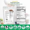 Z Natural Foods Organic Pine Nuts – Raw Nutrient-Dense Superfood Packed in Airtight Foil Pouches – Pure Pine Nut for Pesto, Trail Mix, Salad & Recipes – Vegan, Gluten-Free, Keto-Friendly Snacks, 1 lb(Organic Pine Nuts)