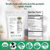 Z Natural Foods Organic Pumpkin Seed Protein Powder – Nutrient-Dense Fiber Supplement, Vegan Pumpkin Protein Powder for Hair Skin Nails Muscle Health – Ideal for Smoothies Shake Baking Recipes, 1 lb(Pumpkin Seeds)