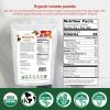 Z Natural Foods Organic Tomato Powder, Antioxidant-Rich Fruit Powder, Ideal for Smoothies, Cooking, Baking, Non-GMO, Vegan, Gluten-Free, Kosher, 1 lb
