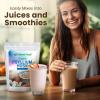 Z Natural Foods Organic Whole Psyllium Husk Flakes – Organic Plant-Based Fiber for Smoothies, Shakes & Low-Carb Baking – Non-GMO, Vegan, Gluten-Free, Kosher, 1 lb