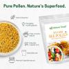 Z Natural Foods Spanish Bee Pollen Granules – Pure & Raw Pollen Granule, Product of Spain – Nutrient-Dense for Energy & Immune Support – Aromatic Sweet Flavor, Sprinkle on Salads & Smoothies, 1lb