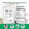 Z Natural Foods Ultra Whey Protein Isolate Powder – Pure, Unflavored, Unsweetened Whey Protein Powder – Flavorless Whey Isolate with Vital Proteins for Fitness, Sports Nutrition, Immune Support, 1 lb(Unflavored)