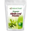 Z Natural Foods Organic Alfalfa Leaf Powder, Green Grass Superfood Powder, Mix in Smoothies, Drinks, Recipes – Raw, All Natural, Non GMO, Vegan, Gluten Free, 5 lbs(16 Ounce (Pack of 1))