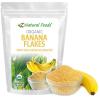 Z Natural Foods Organic Banana Flakes – Crisp Ripe Bananas for Potassium & Fiber Support, Digestive Health, Skin Glow – Natural Flavor & Dried Flake, Mix in Smoothies Yogurt Cereal & Recipes, 5 lbs(1 Pound)