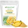 Z Natural Foods Organic Banana Powder, Fiber Supplement for Glowing Skin and Enhanced Immunity, Great in Juice, Smoothies, and Recipes, Non-GMO, Vegan, Gluten-Free, Kosher, 5 lbs(Banana)