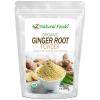 Z Natural Foods Organic Ginger Root Powder – Great for Tea, Juice, Smoothie, Cooking or Baking Recipes – Ground Superfood Spice Supplement – Raw, Non GMO, Gluten Free, Vegan, Kosher – 1 lb(16 Ounce (Pack of 1))