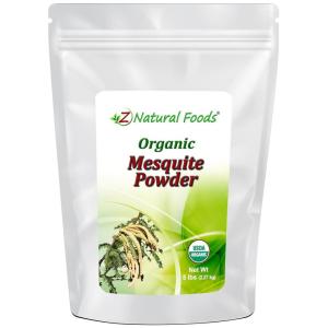 Organic Mesquite Powder (Flour) – 5 lb – Healthy Flour Alternative For Baking, Smoothies, & Recipes – Source Of Fiber & Minerals – Raw, Non GMO, Gluten Free, Vegan, & Kosher(5 Pounds)