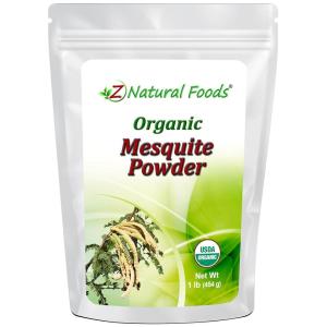 Organic Mesquite Powder (Flour) – 5 lb – Healthy Flour Alternative For Baking, Smoothies, & Recipes – Source Of Fiber & Minerals – Raw, Non GMO, Gluten Free, Vegan, & Kosher(1 Pounds)