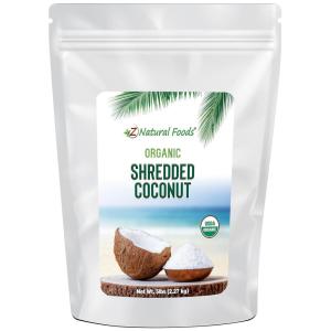 Organic Shredded Coconut – Bulk 5 lb Size – Unsweetened Macaroon Cut – Finely Cut Dried Flakes For Baking, Snacks, & Recipes – Raw, Vegan, Gluten Free, Non GMO(5 Pounds)