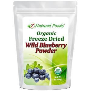 Premium Organic Acai Berry Powder – 1 lb – Freeze Dried Superfood – Grown In Brazil – Amazing Fruit Powder For Juice, Smoothie, Drink, Recipe, or Shake – Raw, Vegan, Gluten Free, Non GMO(Blueberry)