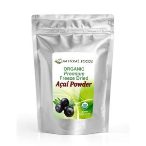 Premium Organic Acai Berry Powder – 1 lb – Freeze Dried Superfood – Grown In Brazil – Amazing Fruit Powder For Juice, Smoothie, Drink, Recipe, or Shake – Raw, Vegan, Gluten Free, Non GMO(Acai Berry)