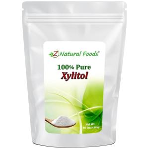 Xylitol – Bulk 10 lb Size – Low Calorie Alternative Sweetener Sugar Substitute – Keto Diet Friendly – Ideal for Coffee, Tea, Drinks, Shakes, Cooking Baking Recipes – Non GMO, Kosher, Gluten Free