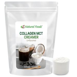 Z Natural Foods Collagen MCT Oil Creamer – Pure MCT Creamer Powder with Collagen Peptides – Collagen Creamer for Coffee, Tea & Culinary Use – Healthy Creamer, Keto & Paleo Friendly, Vanilla, 5 lb(Unflavored)